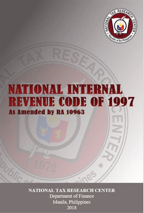 nirc lawphil|Republic Act No. 10963 .